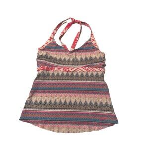 Patagonia Athletic Stretch Halter Tank Top Y2K Style